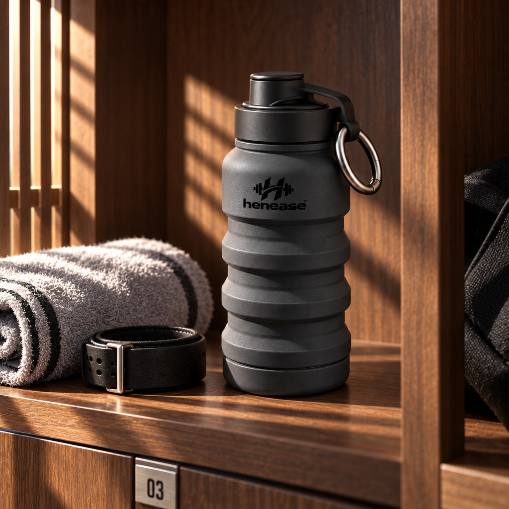 henease™ Matte Magnetic Foldable Fitness Water Bottle