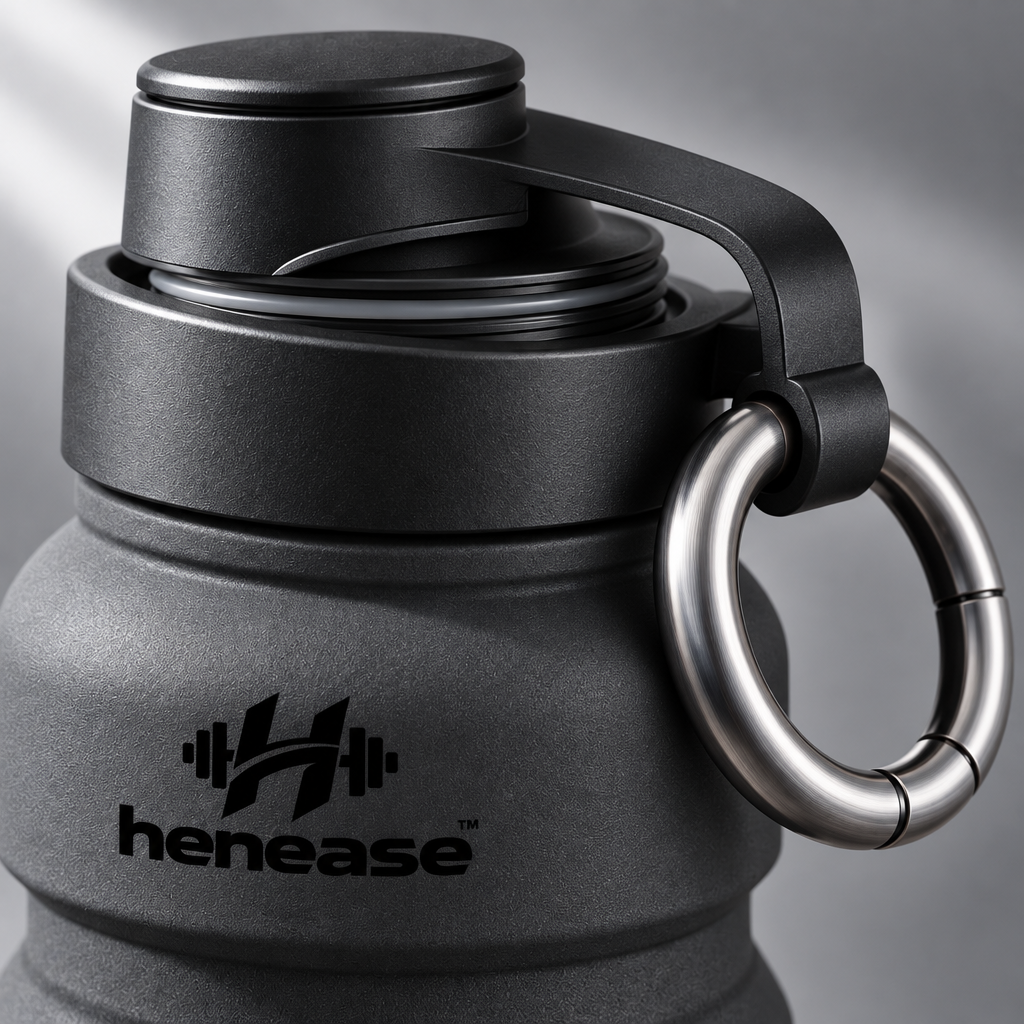 henease™ Matte Magnetic Foldable Fitness Water Bottle