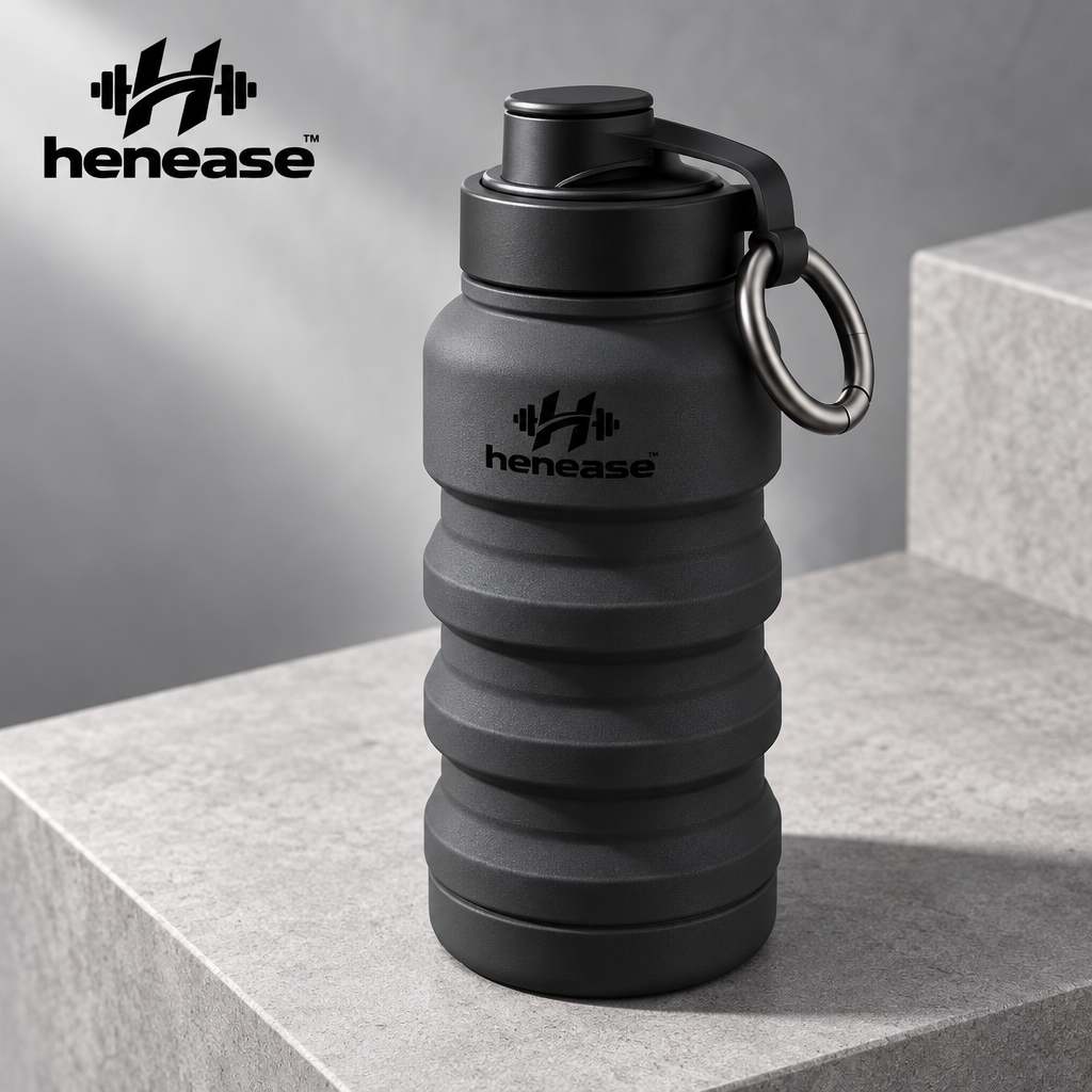 henease™ Matte Magnetic Foldable Fitness Water Bottle